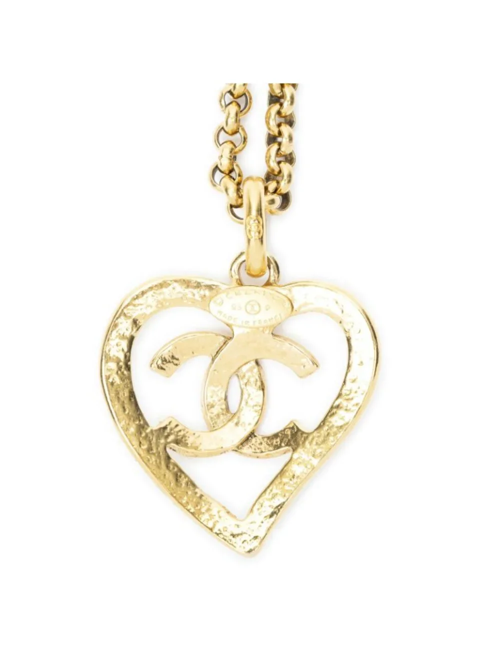 Chanel CC Logo Pendant Gold Plated